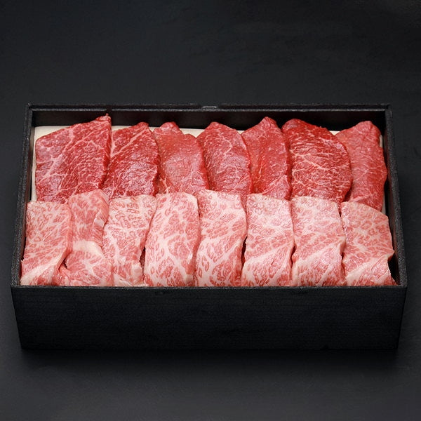 東京・人形町「日山」山形牛モモ・バラ焼肉【モモ肉280g・バラ肉280g】