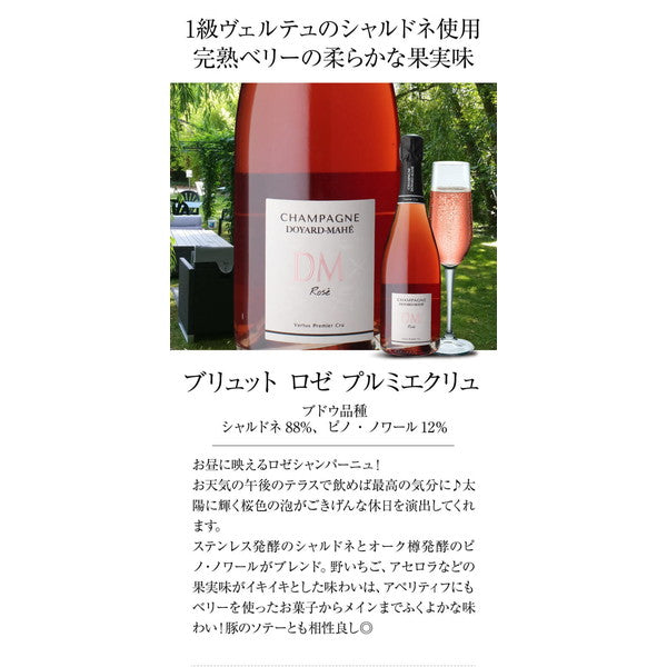 ドヤールマエ(フランス RM シャンパン )飲み比べ 4本セット【クール便】