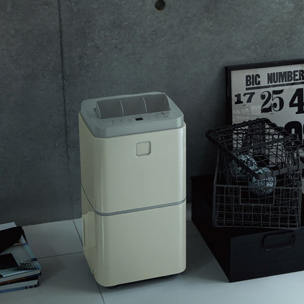 レコルト 部屋干し除湿機 (ナチュラルホワイト)