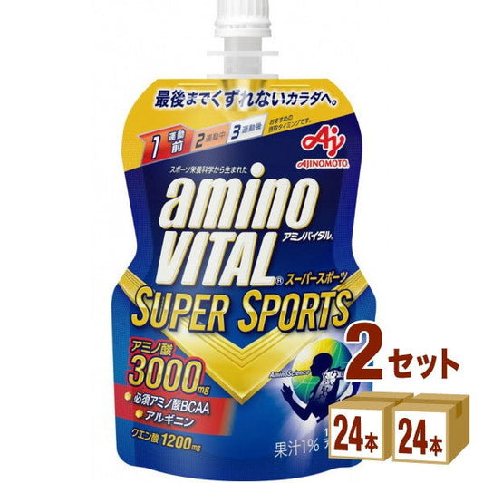 アミノバイタルゼリードリンクSUPERSPORTS 100g【48本(2ケース)】