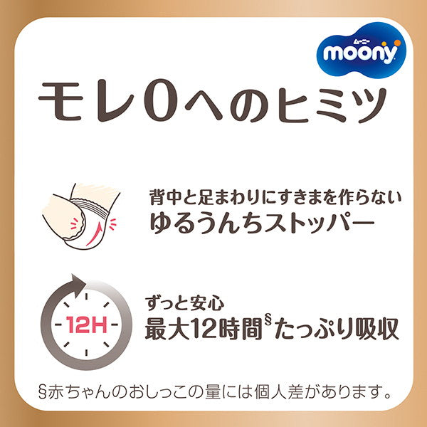 ムーニーナチュラル M テープタイプ 46枚(4袋)